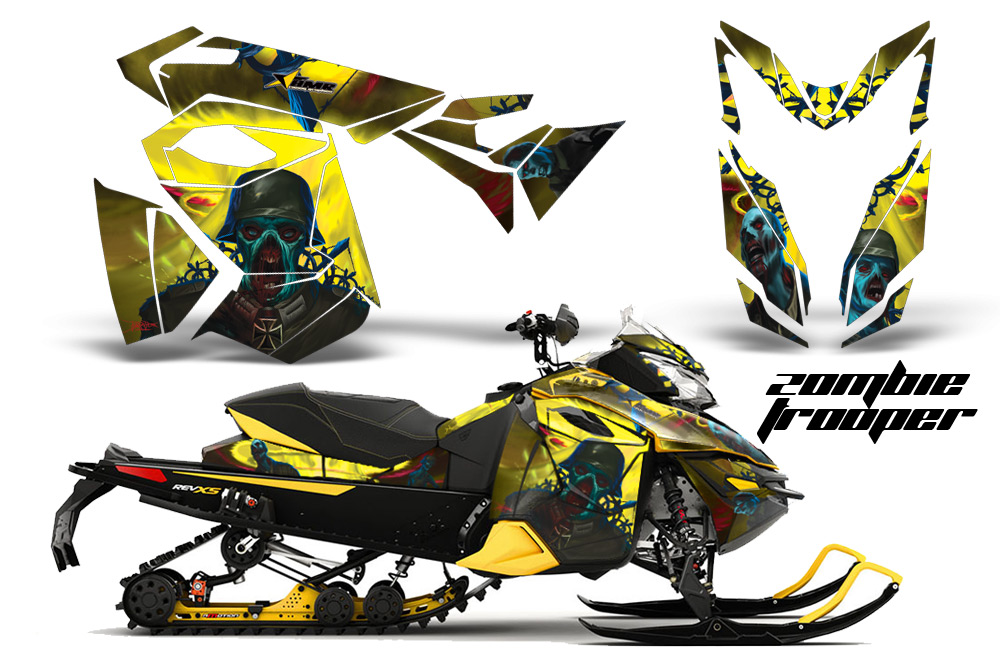 Ski-Doo Rev XS MXZ Renegade 2013 Graphics Kit ZT Y